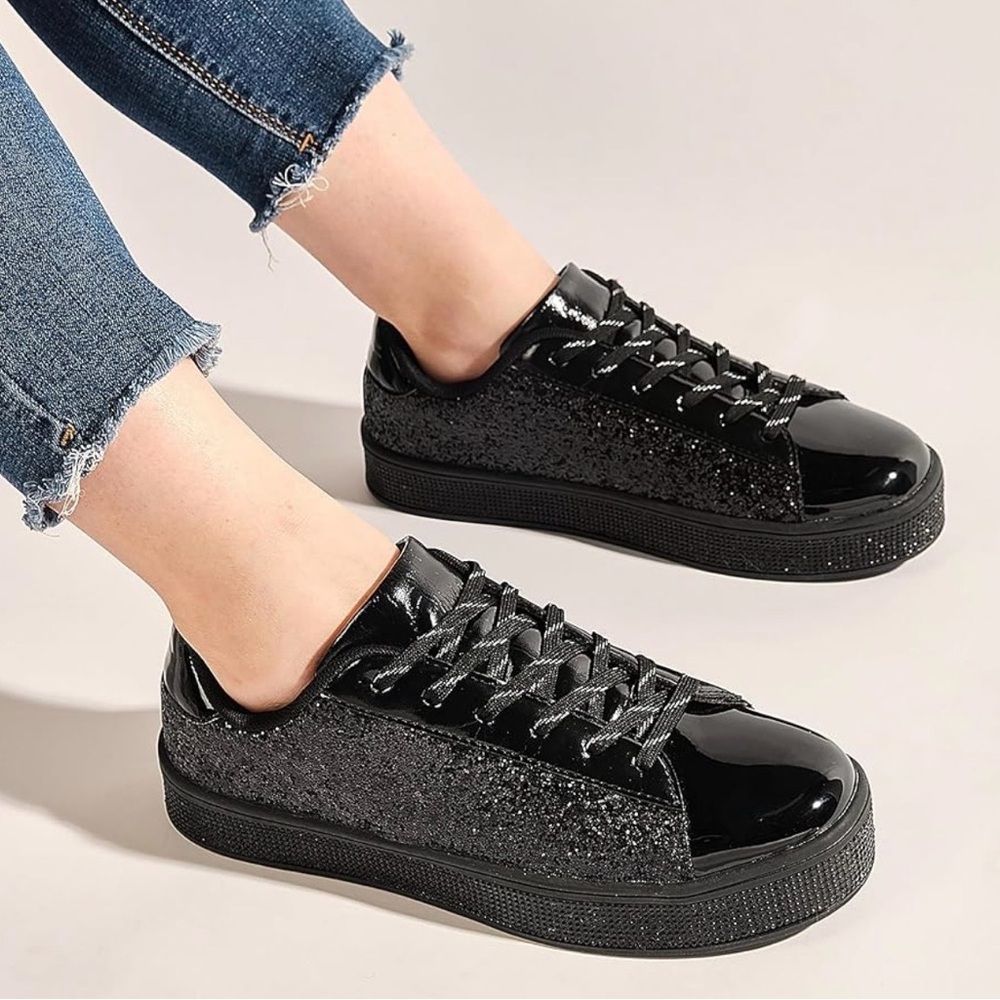UUBARIS Rhinestone Sneakers - Picture 2 of 5